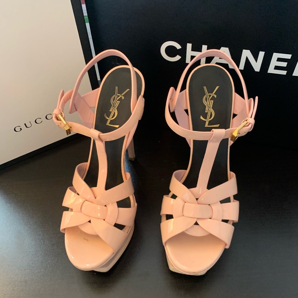 Saint Laurent Platform Heels
